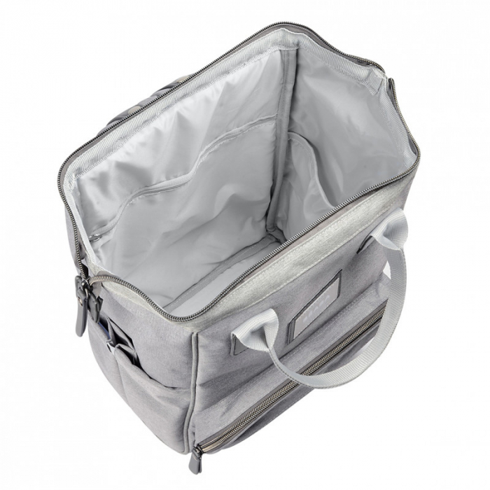 Rucsac de infasat Beaba Wellington Heather Grey [5]