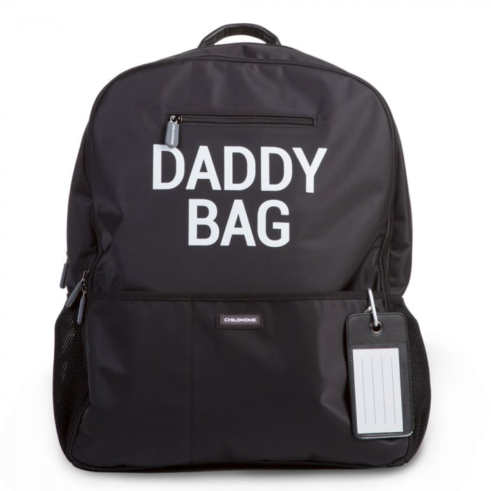 Rucsac de infasat Childhome Daddy Bag Negru - Resigilat