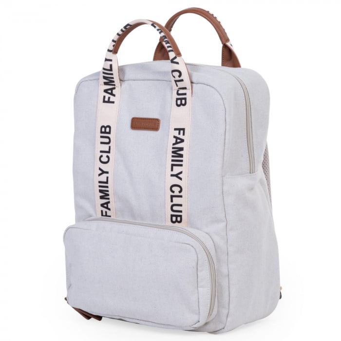Rucsac de infasat Childhome Family Club Signature Alb [6]