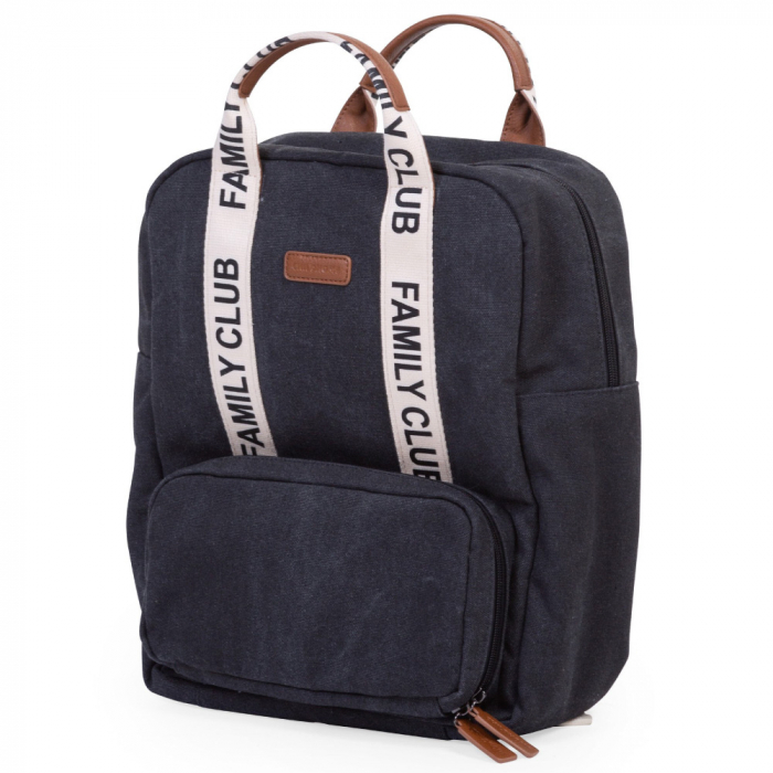 Rucsac de infasat Childhome Family Club Signature Negru [5]