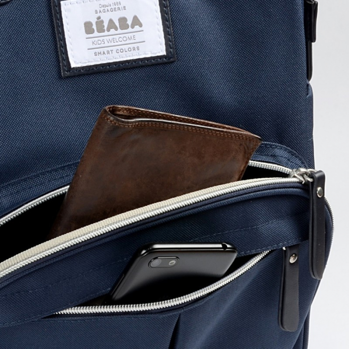 Rucsac de infasat Beaba Wellington Blue Marine [5]