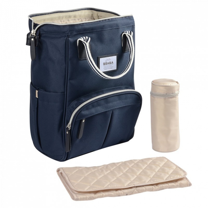Rucsac de infasat Beaba Wellington Blue Marine [6]