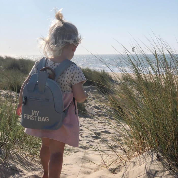 Rucsac pentru copii Childhome My First Bag Gri-Resigilat [4]