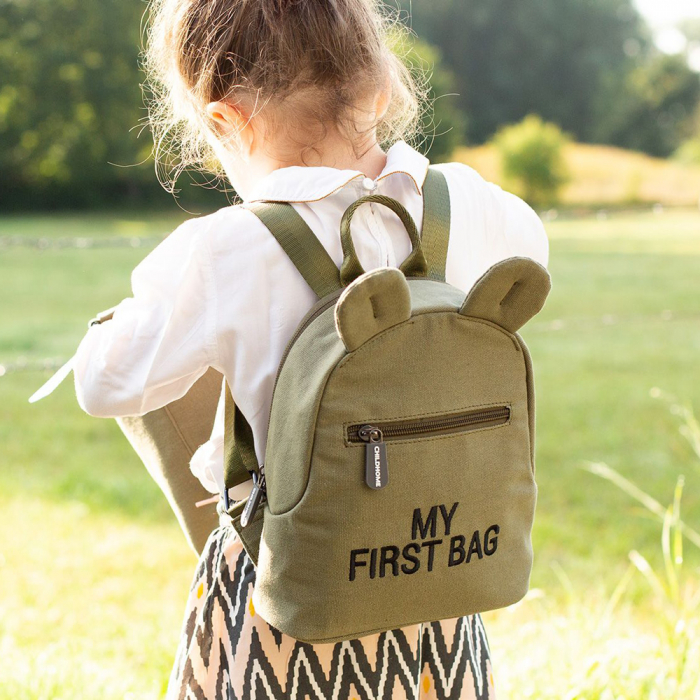 Rucsac pentru copii Childhome My First Bag Kaki [5]