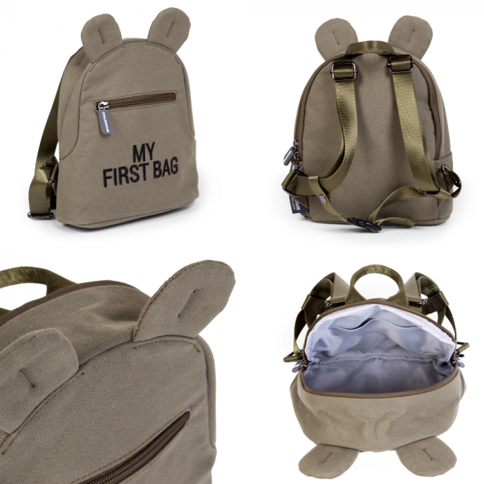 Rucsac pentru copii Childhome My First Bag Kaki [3]