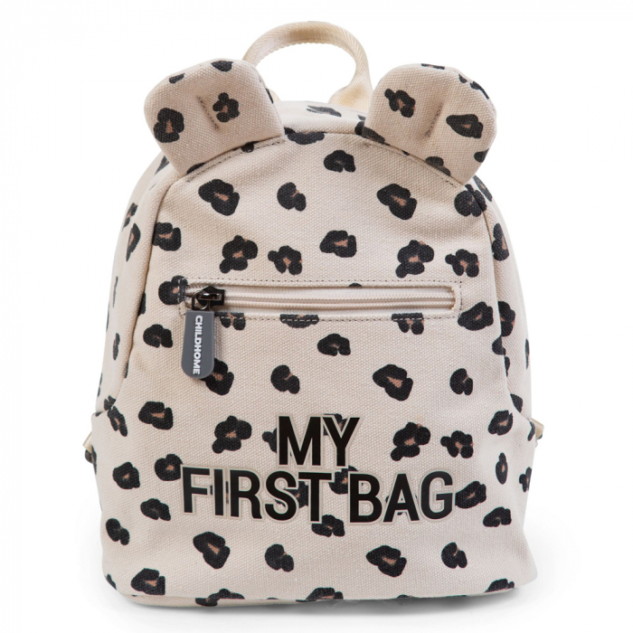 Rucsac pentru copii Childhome My First Bag Leopard - Resigilat Rucsac pentru copii Childhome My First Bag Leopard - Resigilat