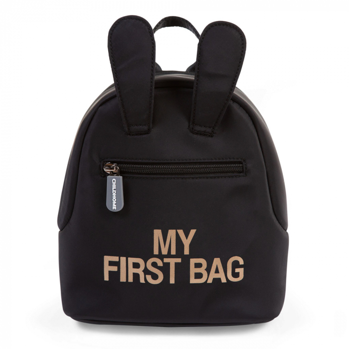 Rucsac pentru copii Childhome My First Bag Negru - Resigilat