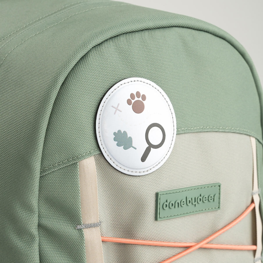 Rucsac pentru copii Done by Deer Tiny Trails Green 13L [3]