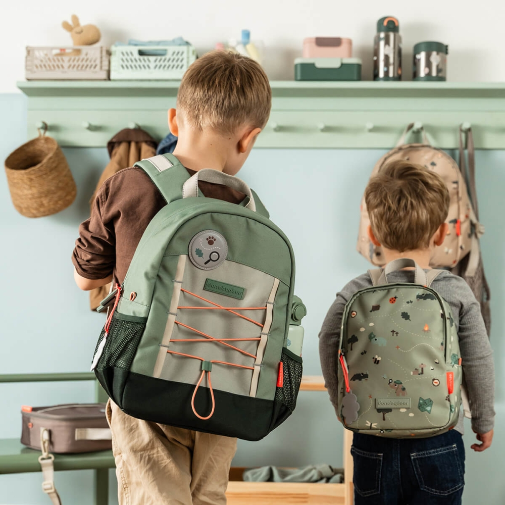 Rucsac pentru copii Done by Deer Tiny Trails Green 13L [10]