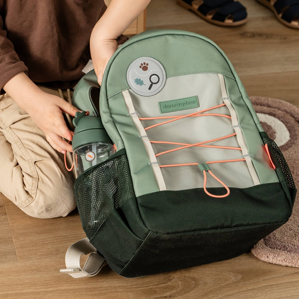 Rucsac pentru copii Done by Deer Tiny Trails Green 13L [11]