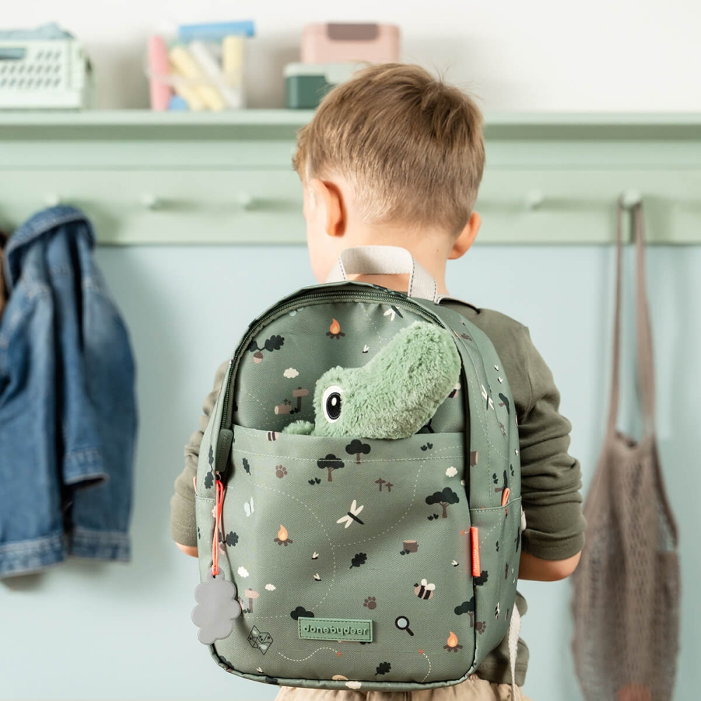 Rucsac pentru copii Done by Deer Tiny Trails Green 7,5L [8]