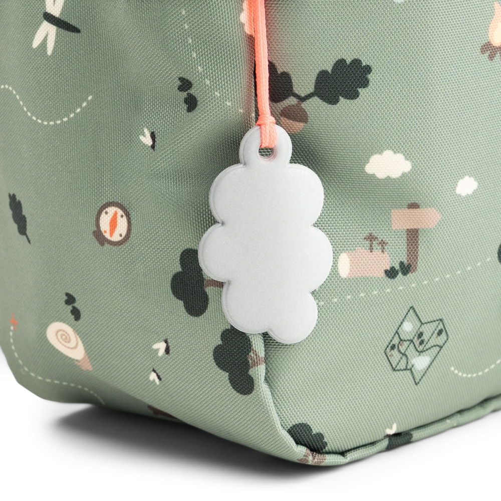 Rucsac pentru copii Done by Deer Tiny Trails Green 7,5L [3]