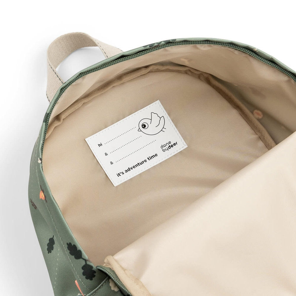 Rucsac pentru copii Done by Deer Tiny Trails Green 7,5L [4]