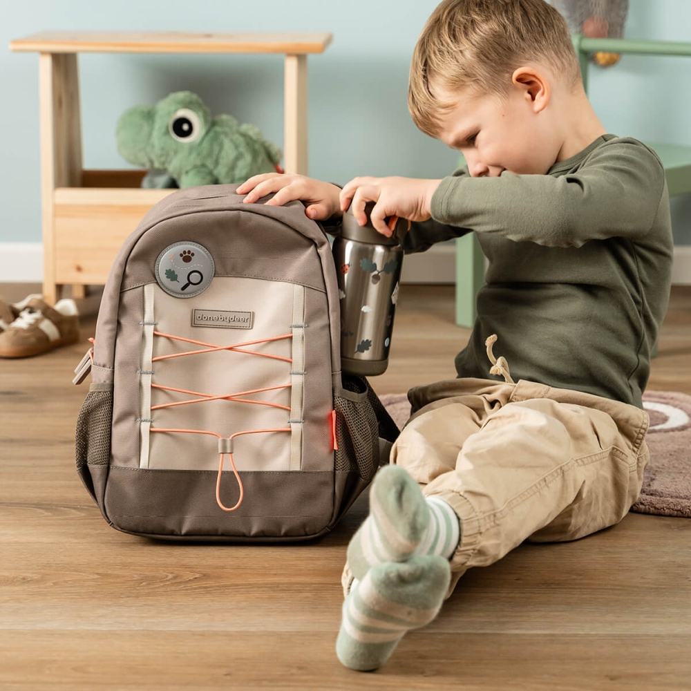 Rucsac pentru copii Done by Deer Tiny Trails Sand 13L [9]