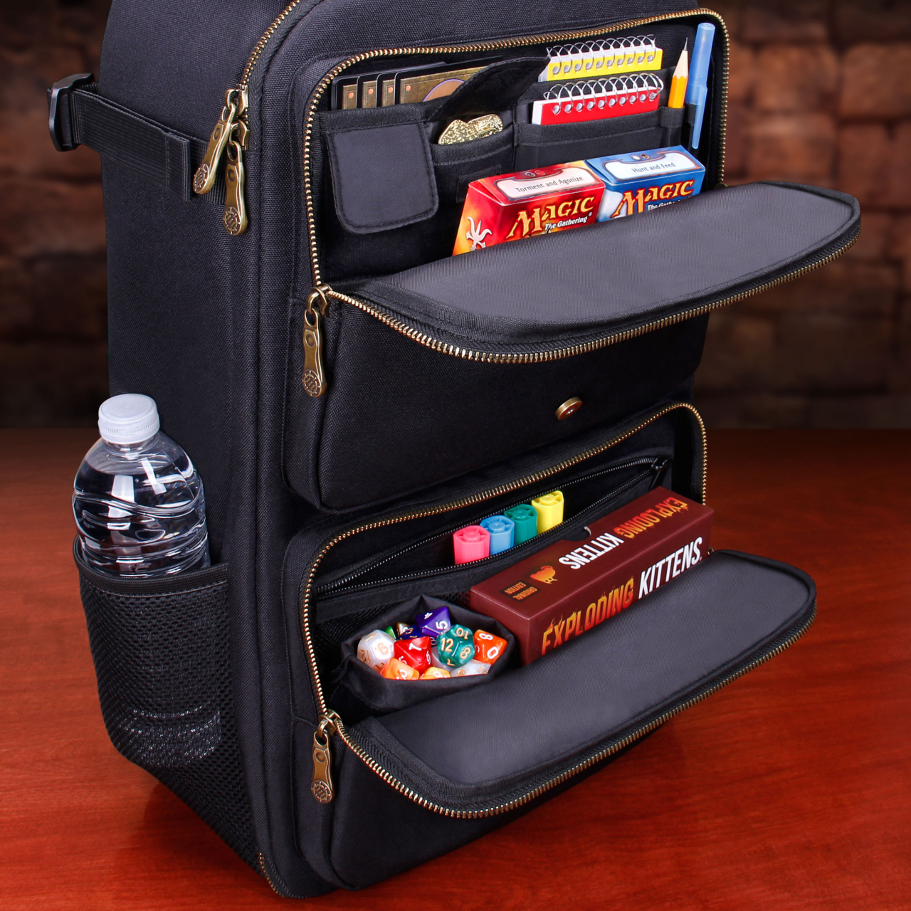 Rucsac TCG Depozitare ENHANCE Gaming Canvas Black [9]