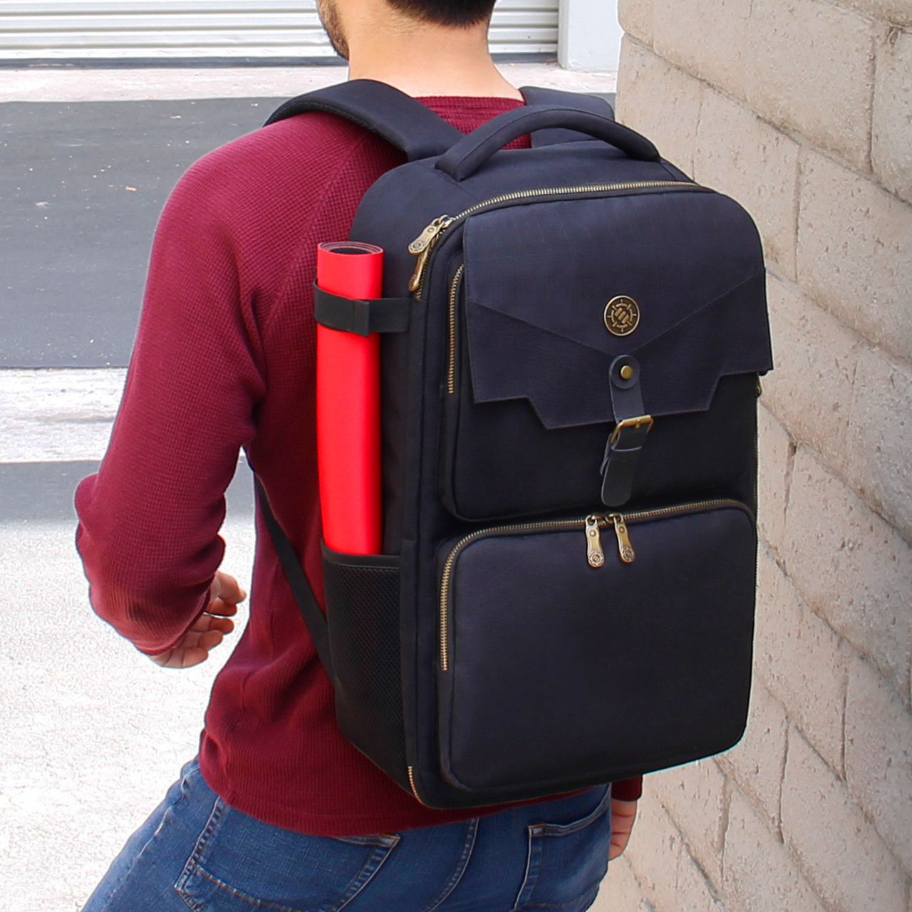 Rucsac TCG Depozitare ENHANCE Gaming Canvas Black [8]