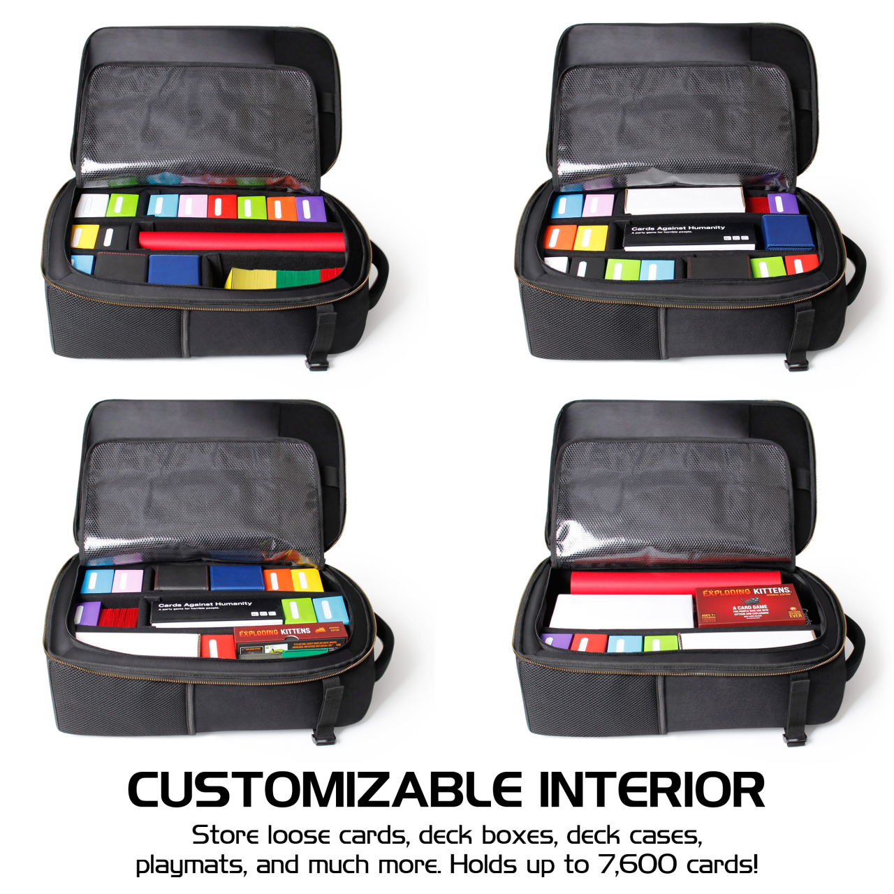 Rucsac TCG Depozitare ENHANCE Gaming Canvas Black [6]