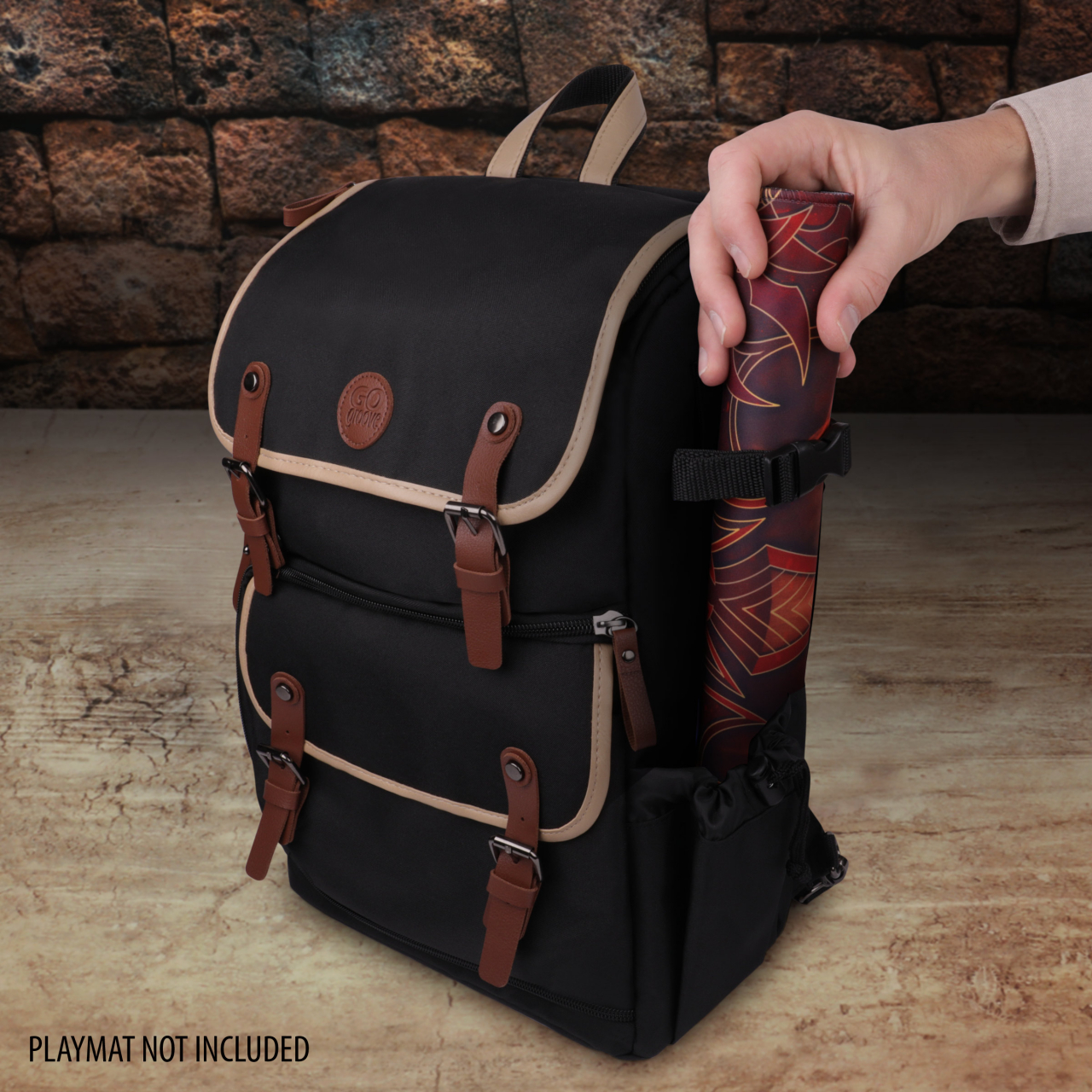 Rucsac TCG ENHANCE Gaming Canvas Black 38cm [8]