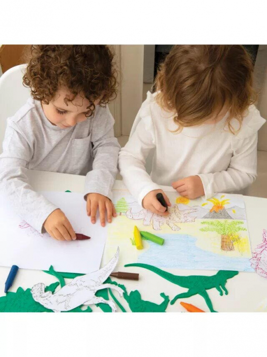 Sabloane pentru desen - Dinozauri [5]