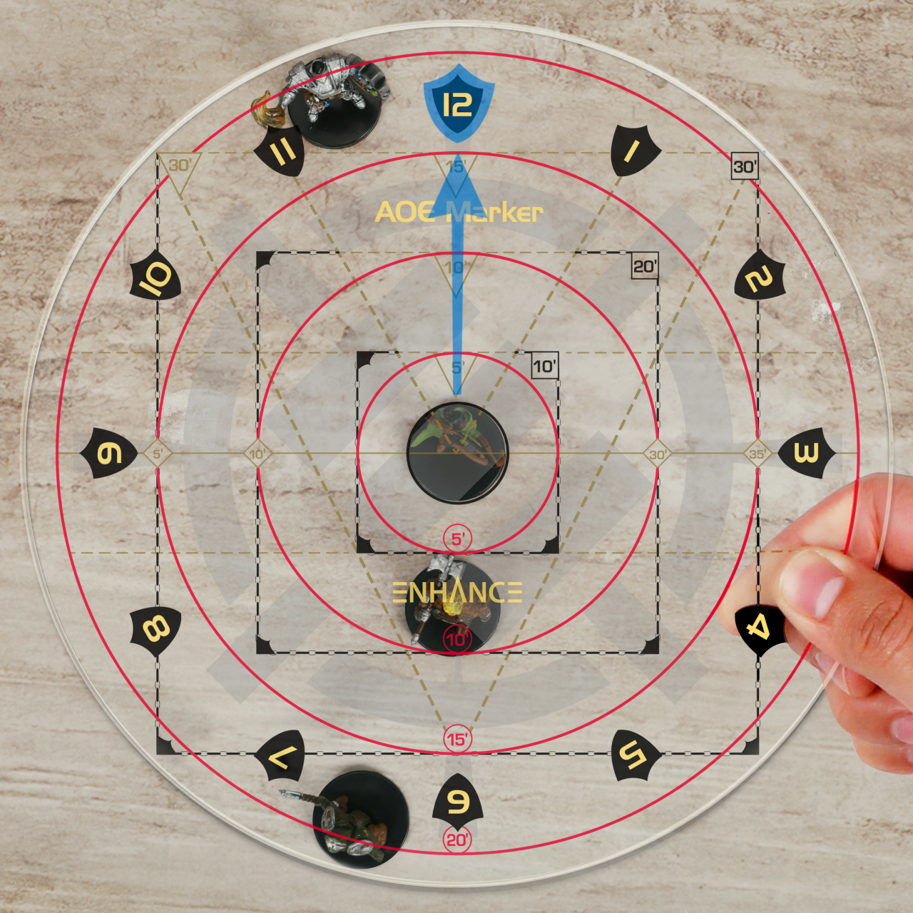 Sablon Vraji AoE DnD ENHANCE Gaming [6]