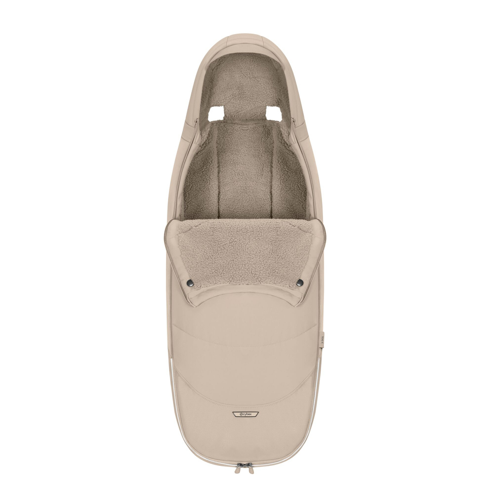 Sac de iarna carucior Cybex Platinum Footmuff Cozy Beige [2]