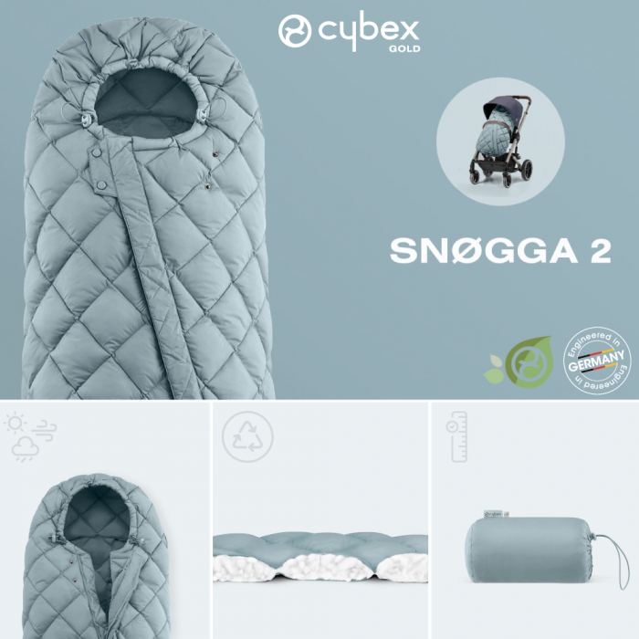 Sac de iarna Cybex Snogga 2 River Blue [2]