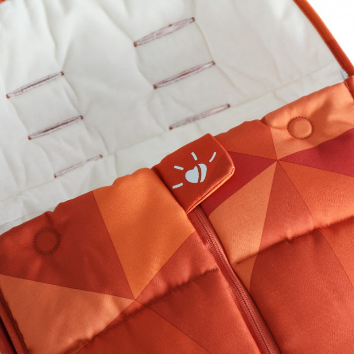 Sac de picioare carucior Diono Quantum 2 Orange Facet [7]