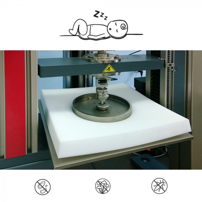 Saltea Fiki Miki Spuma Poliuretanica Odeo 120/60/11cm - Resigilat [4]