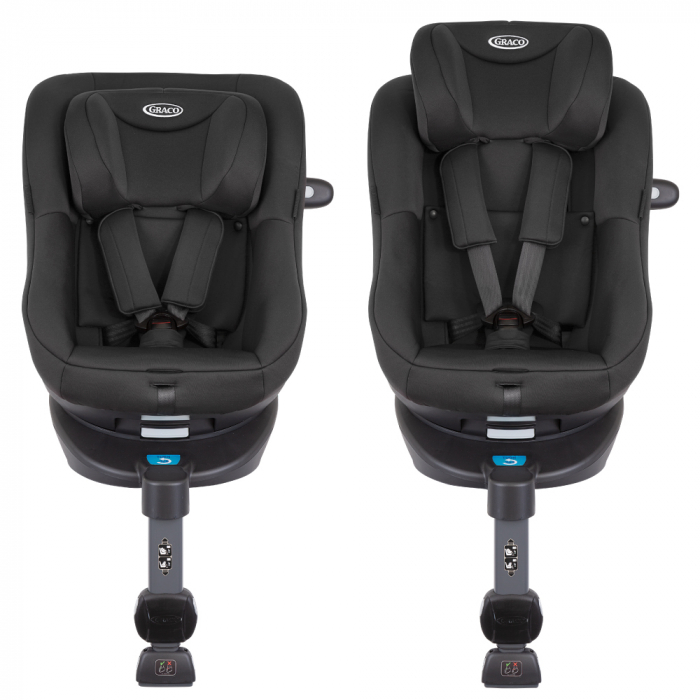 Scaun auto Graco rotativ 360 Turn2Me i-Size Midnight [3]