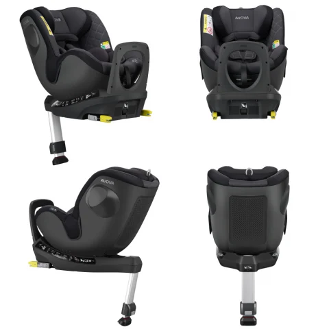 Scaun auto Avova Sperber-Fix 61 Grey/Black [5]