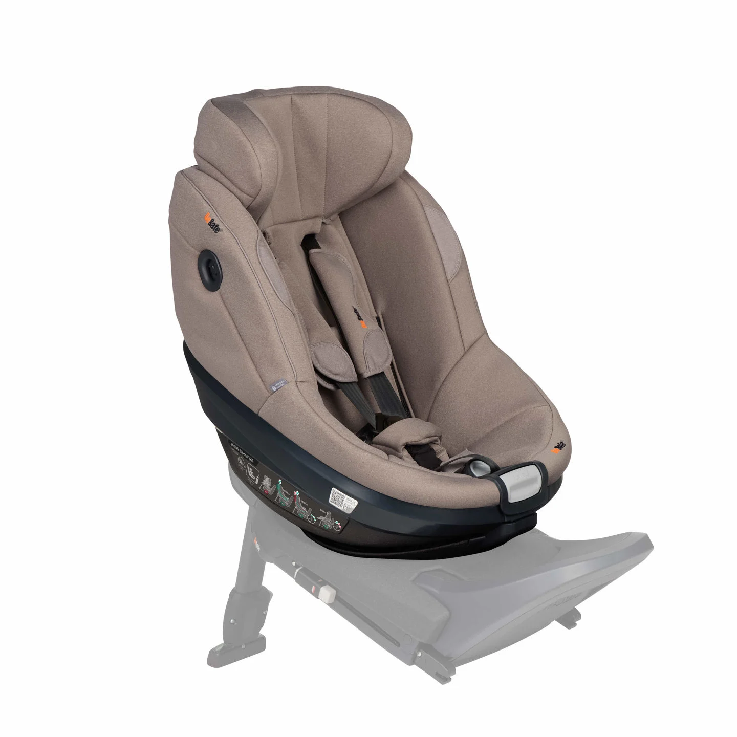 Scaun auto BeSafe Beyond 2 360 Dark Sand SoftBreeze [2]