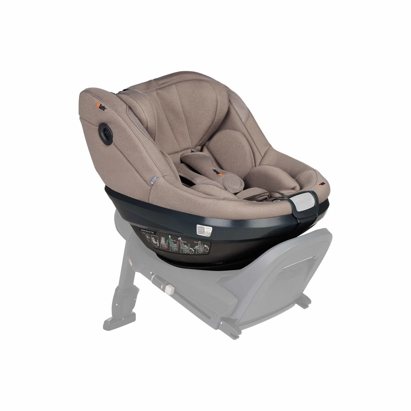 Scaun auto BeSafe Beyond 2 360 Dark Sand SoftBreeze [3]