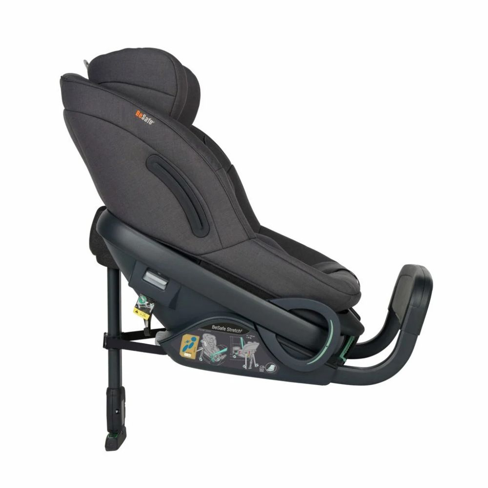 Scaun auto BeSafe Stretch 2 Dark Grey Melange [5]