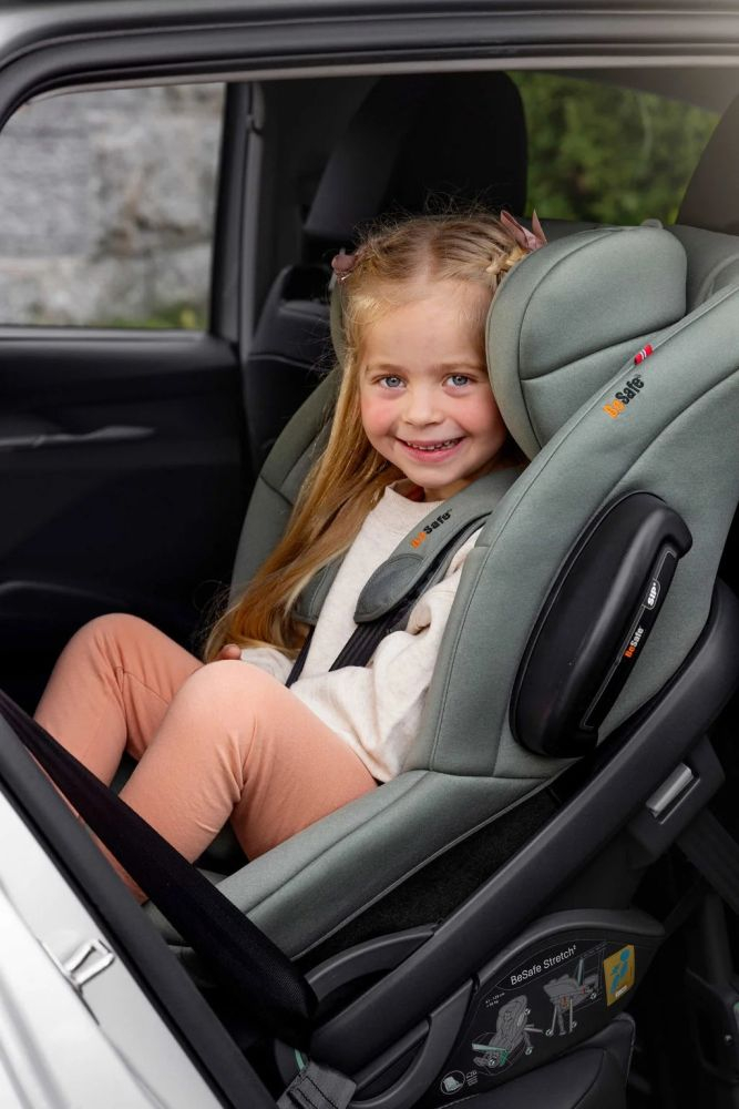 Scaun auto BeSafe Stretch 2 Meadow Green SoftBreeze [8]