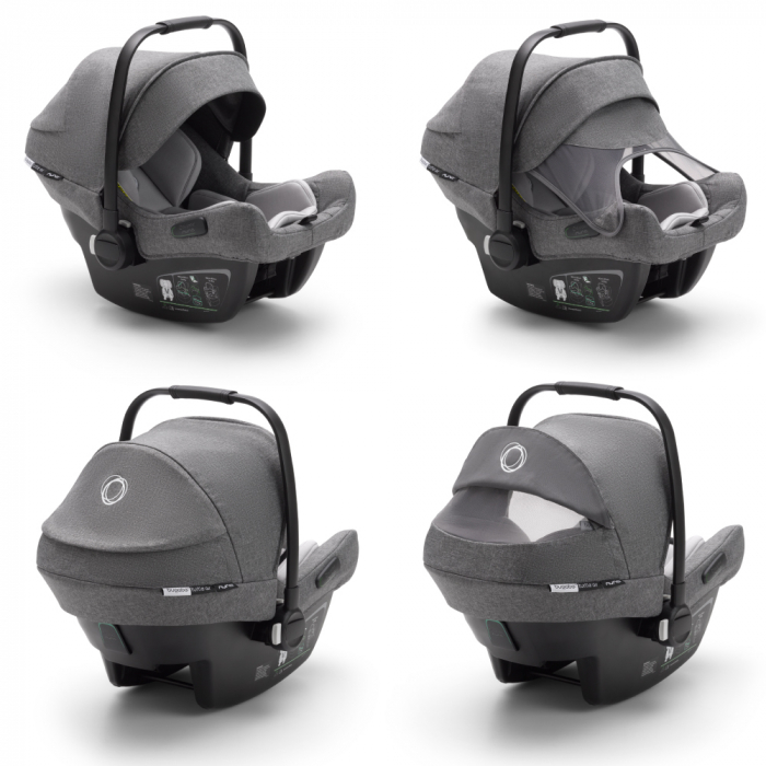 Scoica auto Bugaboo Turtle Air 360 Grey [3]