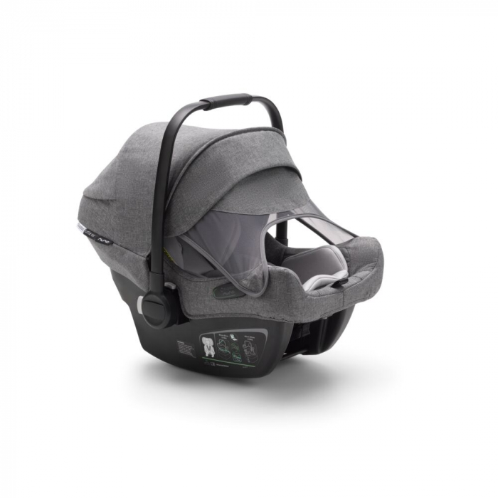 Scoica auto Bugaboo Turtle Air Grey Melange [4]