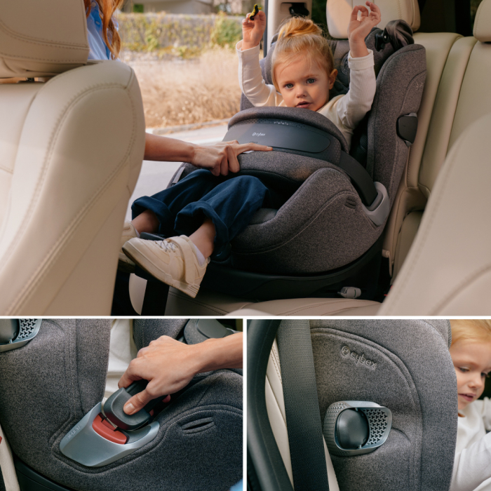 Scaun auto Cybex Anoris T2 i-Size Plus Mirage Grey [8]