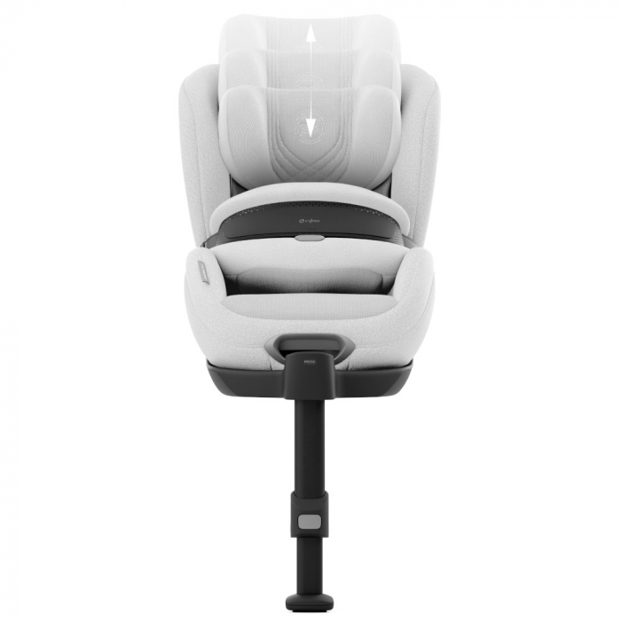 Scaun auto Cybex Anoris T2 i-Size Plus Platinum White [4]