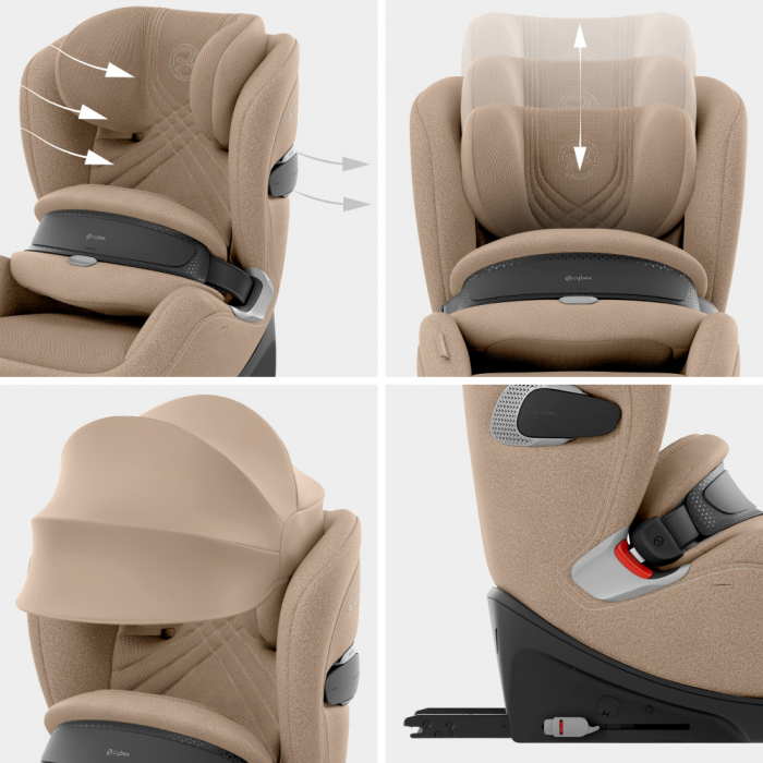 Scaun auto Cybex Anoris T2 i-Size Plus Cozy Beige [7]