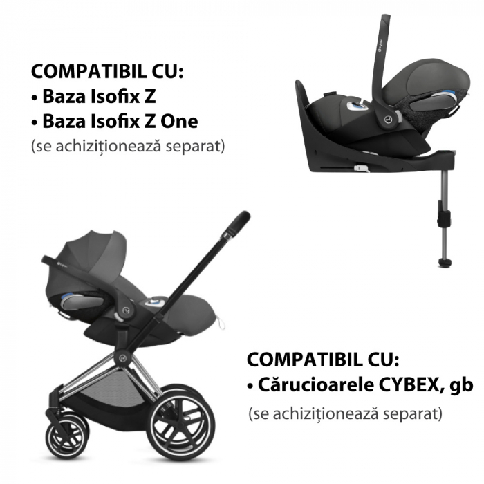 Scoica auto Cybex Cloud Z i-Size Plus Mountain Blue [6]