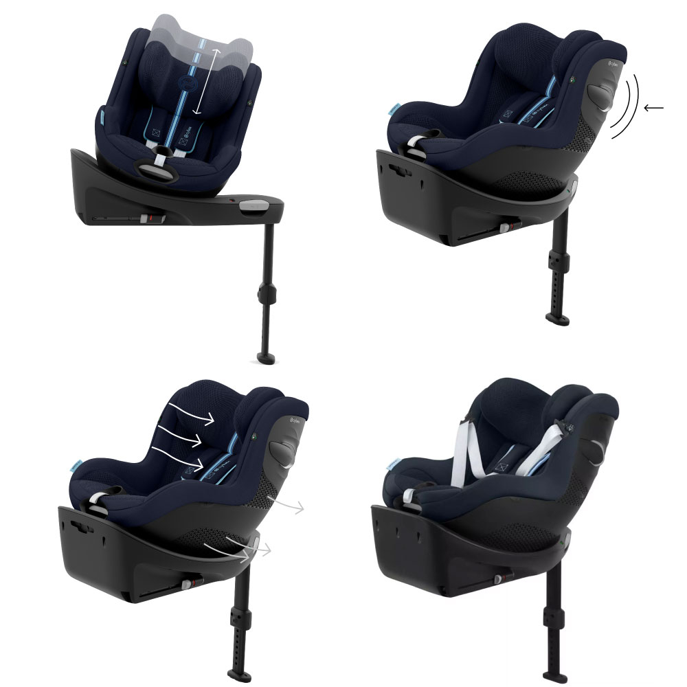 Scaun auto Cybex Sirona G i-Size Plus Ocean Blue [3]