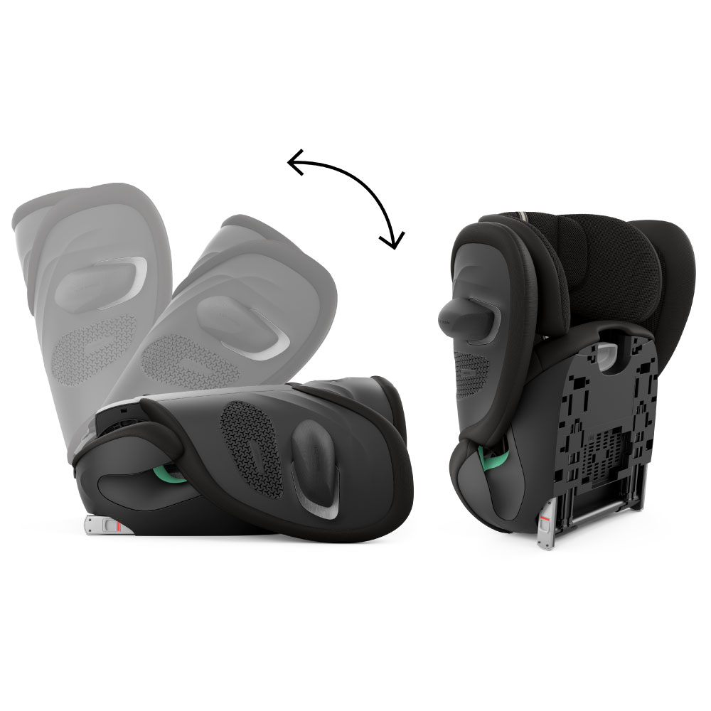 Scaun auto Cybex Solution G2 i-Fix Plus Moon Black-Resigilat [5]