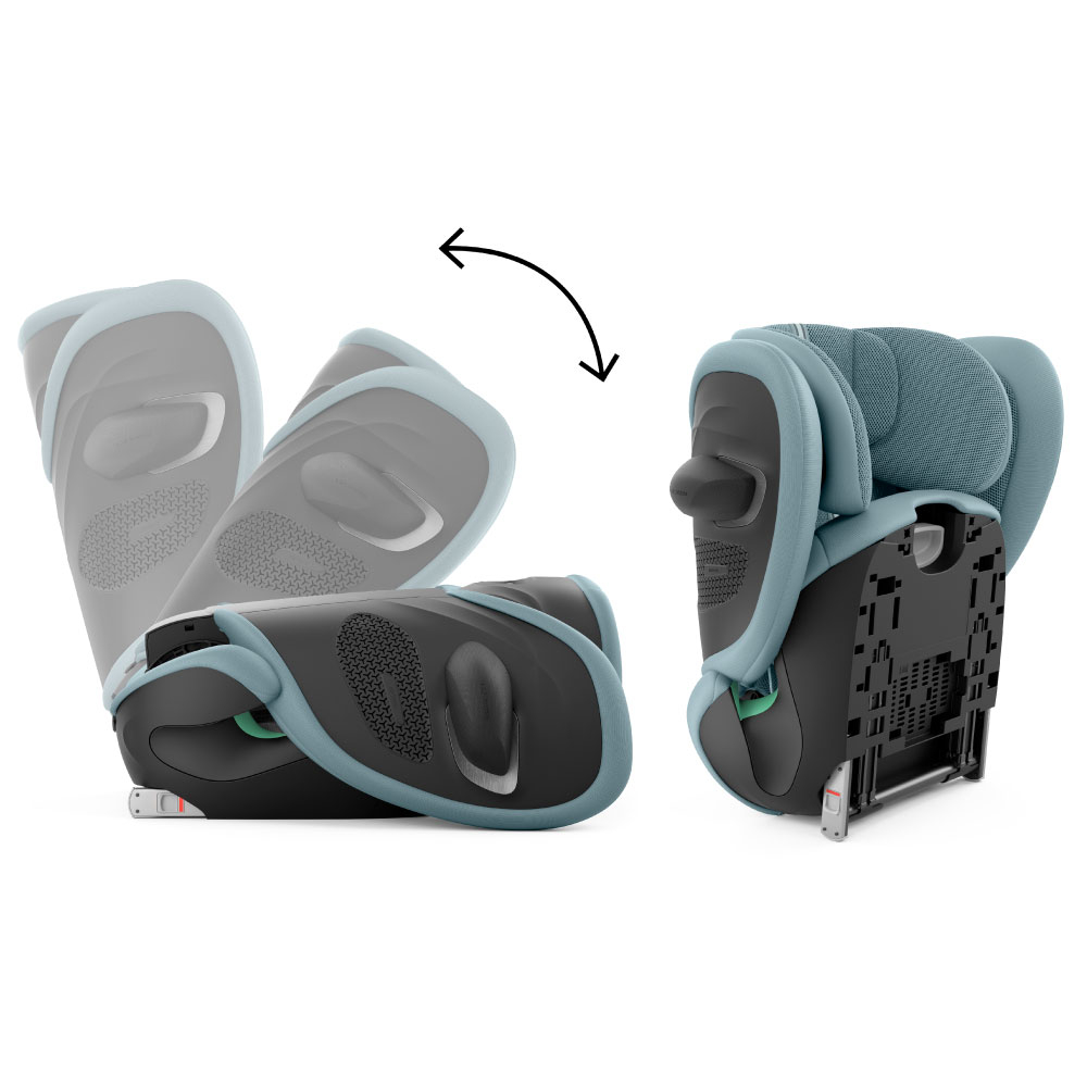 Scaun auto Cybex Solution G2 i-Fix Plus Stormy Blue [5]
