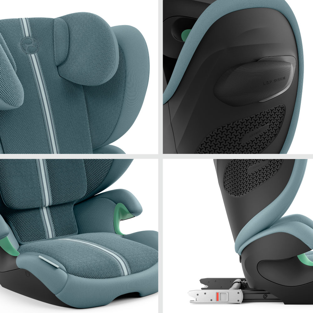 Scaun auto Cybex Solution G2 i-Fix Plus Stormy Blue [3]