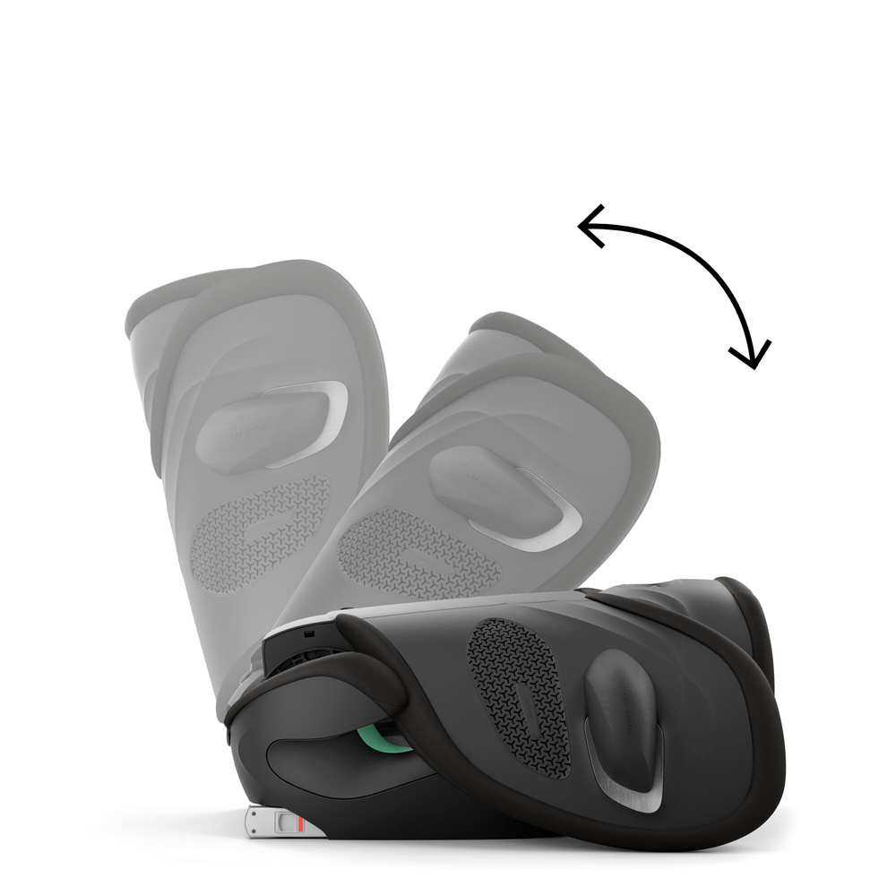 Scaun auto Cybex Solution G2 i-Fix Plus 100-150 cm Moon Black [4]