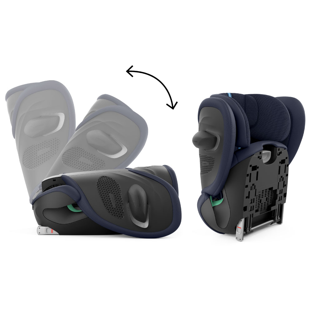 Scaun auto Cybex Solution G2 i-Fix Plus Ocean Blue [5]