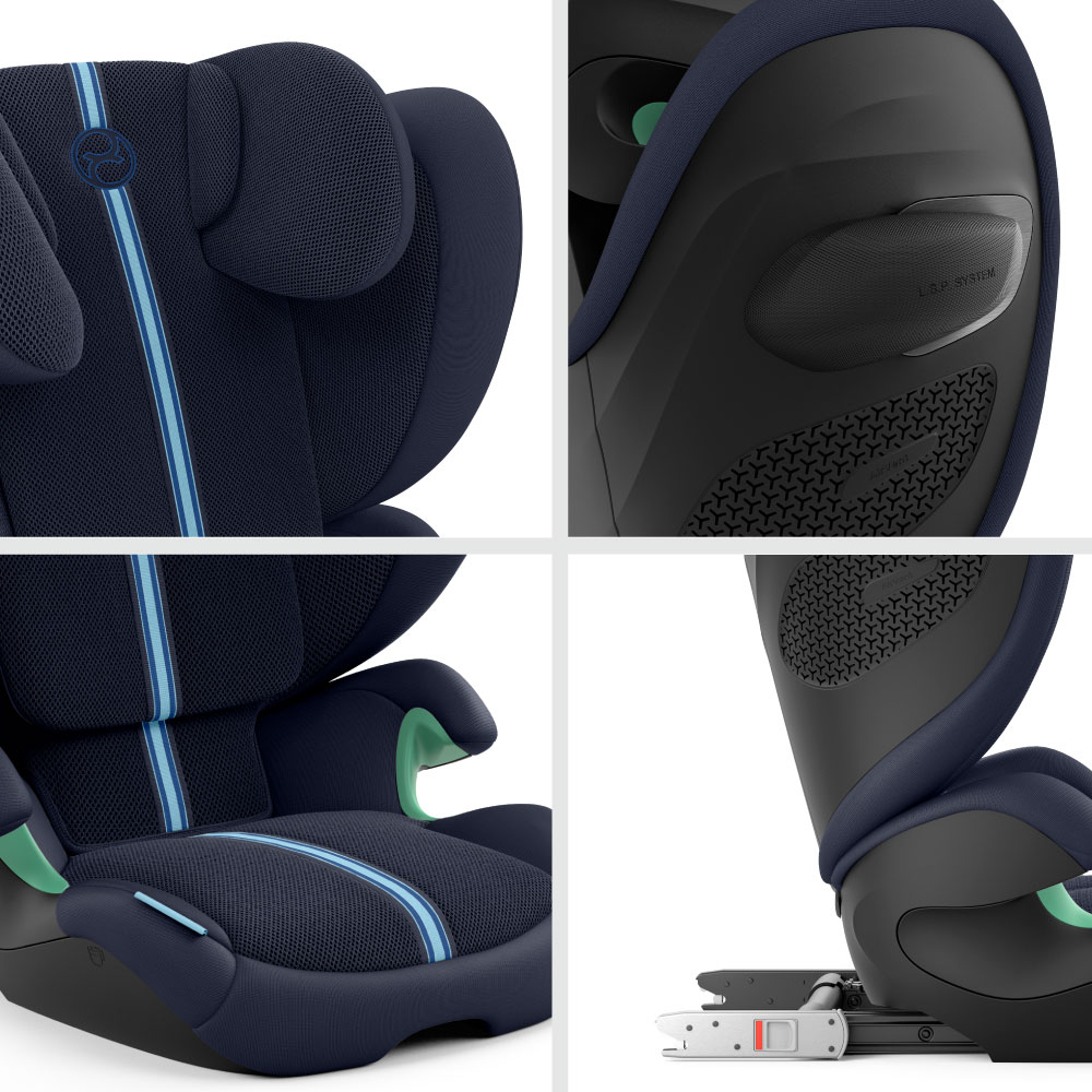 Scaun auto Cybex Solution G2 i-Fix Plus Ocean Blue [3]