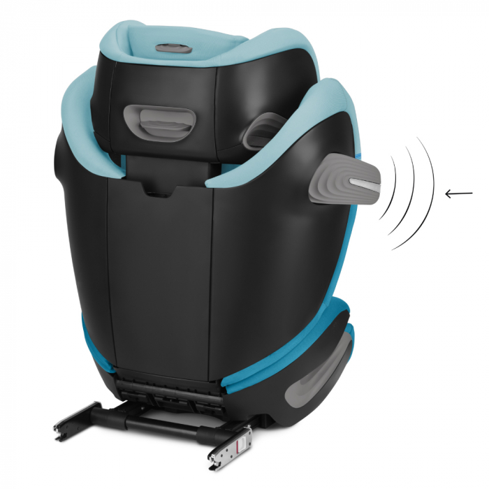 Scaun auto Cybex Solution S2 i-Fix Beach Blue [6]
