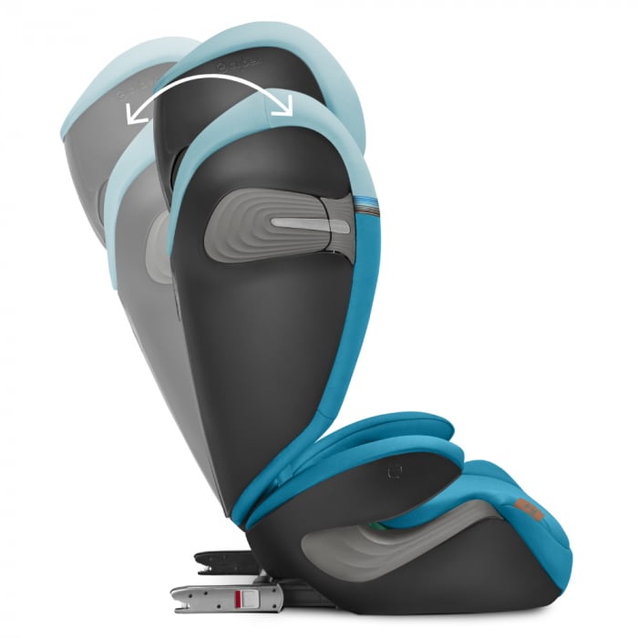 Scaun auto Cybex Solution S2 i-Fix Beach Blue [7]