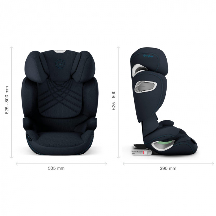 Scaun Auto Cybex Solution T i-Fix Plus Nautical Blue [7]